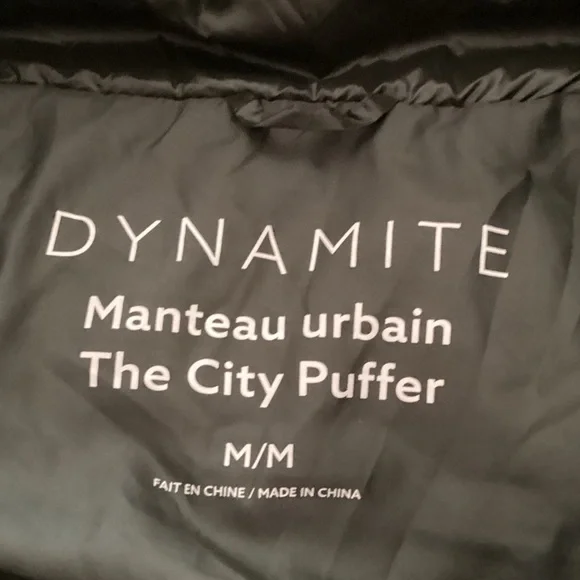 Dynamite Olive Puffer Jacket - Picture 4 of 4